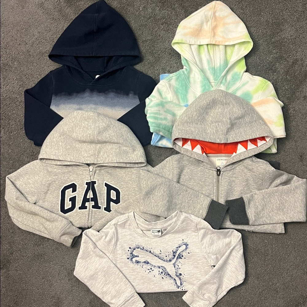 5 boys 5t sweatshirts